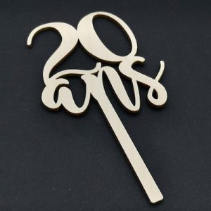 cake topper chiffre anniversaire