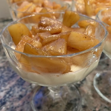 Recette : Panna cotta coco ananas