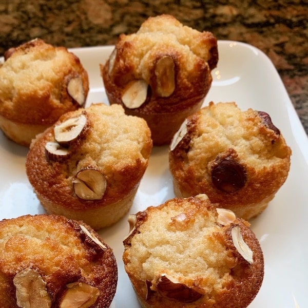 Recette : Financiers amandes noisettes